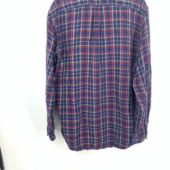 Ralph Lauren Men Size XL Shirt Button Down Top Blue Red Checkered Plaid Lined - Picture 6 of 8